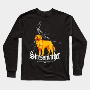 dog golden retriever Stressmacher love Long Sleeve T-Shirt